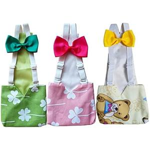 PIEITI 3 Pcs Small Chicken Diapers (S), Duck Diapers for Real Ducks Hens, Waterproof and Adjustable, Chicken Accessories Poultry