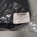 LovelyWholesale Women Sweatsuits 2 Piece Set V Neck Cropped Sweatshirt and Jogger Set Black X-Large