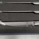 DRAGON RIOT Steak Knives Set of 6 Serrated Edge Steak Knife Set Japanese Stainless Steel Dinner Knife Diswasher Safe Steak Knives with Gift Box