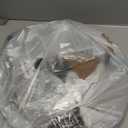 Small Round Side Table - 3-Tier Oval Accent Table for Small Spaces, Rustic Wood and Metal Couch End Table, Nightstand for Bedroom or End Table Living Room, Easy to Assemble, Rustic Walnut (1-Pack)