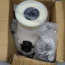 Wig Stand with Head, Adjustable Wig Head Stand, Canvas Wig Head Stand with Mannequin Head with Clamp Stand, Manikin Head Set for Wigs Cosmetology