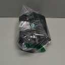 Car Trash Can, 2 Pack Car Trash Bin with Lid, Car Accessories for Women Interior, Car Garbage Can with Additional 2 ABS Hooks and 60pcs Trash Bags, Suitable for Home, Office, Car Organizer, Black