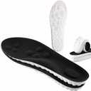 Insoles Men, Shoe Inserts Men, Shoe Inserts for Women, 4D Cloud Technology - Super Soft Comfort Insoles U Shape Memory Foam, Trim to fit (Black, Women's 5.5-9)