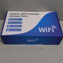 AC1200 Outdoor WiFi Extender, Outdoor WiFi Extender Signal Booster, Wireless Outdoor Access Point, IP67 Weatherproof, Passive PoE, WPA3, Long Range WiFi Coverage for Garage, Yard, Farm, RV, Starlink, White