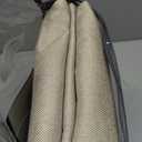 100% Blackout Shield Linen Blackout Curtains for Bedroom 96 Inches Long, Back Tab/Rod Pocket Living Room Drapes, Thermal Insulated Blackout Curtains 2 Panels Set, 50" W x 96" L, Plaza Taupe
