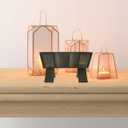 ULTECHNOVO Wooden Nativity Manger for Baby Jesus, 8.6-Inch Handcrafted Christmas Stable Decor for Indoor Tabletop, Rustic Religious Nativity Scene Ornament for Church & Home, Small Wood Crib for Holy