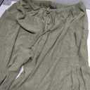 TARSE Womens Corduroy Pants Barrel Casual Loose Baggy Drawstring Wide Leg Palazzo Harem Pants with Pockets, XL