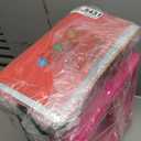 CUTE STONE Kids Kitchen Playset, Play Kitchen Set with Sound & Light, Cooking Stove with Steam, Toy Sink,Play Food Toy and Kitchen Accessories for Pretend Play, Kitchen Toy Set for Toddler Girls, Pink