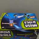 Moon Shoes Bouncy Shoes, Mini Trampolines for Your Feet, One Size, New and Improved, Bounce Your Way to Fun, Very Durable, No Tool Assembly, Athletic Development, max Weight 130 lbs.