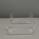 AMI PARTS 240363702 14.3in(L)4.2in(W)5.5in(H) Refrigerator Door Bin Side Shelf Fit for Frigi-daire, Ken-more Refrigerator - Replaces 240363704, 240363705, 240363708, AP2116106, PS430207 (Pack of 2)