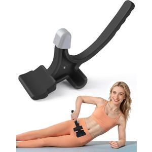 Psoas Release Tool and Hip Hook - Fully Adjustable Design for Iliacus Relief, Back & Posture Support, Sciatica Pain Relief, Hip Flexor Release Tool and Trigger Point Massage Tool Black