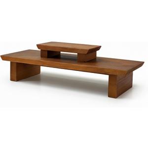 Meditation Altar Table Solid Wood, Wooden Puja Table for Relaxation and Prayer, Low Meditation Tables, Japanese Floor Table, Small Coffee & Tea Table for Home, Office, Studio