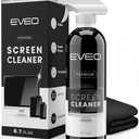 EVEO® Screen Cleaner Spray Kit (Streak-Free) TV Screen Cleaner for Smart TV, Lcd, LEd, Oled | Computer Screen Cleaner Spray and Wipe Microfiber Cloth - TV, Monitor, Laptop, iPad, Car - 6.7oz 1 Pack