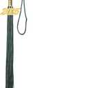 Newrara Graduation Unisex Matte Adult Graduation Cap with Tassel (Green)