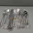 Silverware Set for 8, 45 Piece Stainless Steel Flatware Cutlery Fork and Spoon Set with Serving Utensils Set, Dishwasher Safe, Gift Package for Wedding Housewarming
