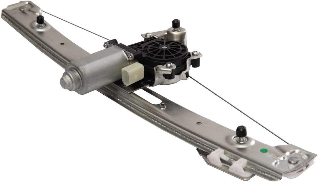 TUCAREST 741-480 Rear Left Power Window Lift Regulator with Motor Assembly (Driver Side;4-Door - E46) Fit for B-M-W 99-00 323i 328i, 01-05 325i 325xi 330i 330xi [# 88079 660386 51358212099]