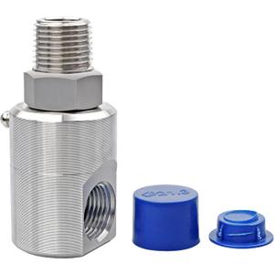 1/2 Inch MXF Hose Reel Swivel with Grease Zerk- 5124-Ni-AL Heavy Duty Hose Reel Swivel Fitting Fitting for Home and Industrial Steel Hose Reels - Replace 9SS8MP50XFP50-Ni-AL #5124
