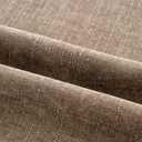 MIULEE 26x26 Inch Euro Sham Chenille Throw Pillows Set of 2 Soft Accent Taupe Grey Neutral Farmhouse Textured Cushion Covers for Bed Sofa Bedroom Living Room