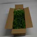 20 Pcs Artificial Plants Outdoor Fake UV Resistant Artificial Flowers Greenery Stems Boston Fern Faux Shrubs Plastic Plants for Garden Porch Planter Window Box Home Decor