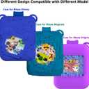 2 x Silicone Case for Bitzee Magicals Interactive Toy Digital Pet, Protective Skin Cover for Bitzee Magicals Virtual Electronic Digital Pet Accessories (Purple)