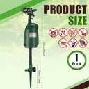Qualirey 1 Pack Motion Activated Sprinkler Motion Activated Cat Deterrent Deer Repellent Animal Deterrent Devices for Garden Outdoor