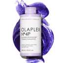 Olaplex N.4P Blonde Enhancer Purple Toning Shampoo: Neutralizes Brassiness & Strengthen | Repairs Damages & Hydrates Hair | For Coily, Curly, Straight, and Wavy (8.5 Fl Oz (Pack of 1))