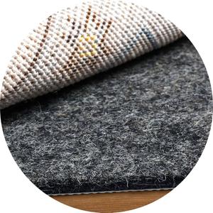 BAGAIL Felt and Natural Rubber Backing Rug Pads 1/8” Thick, 9 x 12 Ft Non Slip Rug Gripper Keep Rugs in Place, Under Area Rug Protective Cushioned Pads, Carpet Runners, Hardwood Floors Protection