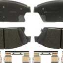 ACDelco Silver 14D1467CHF1 (19386947) Ceramic Front Disc Brake Pad