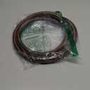 Giraffe Tools Leader Hose 5ft x 5/8", Custom Length, Heavy Duty, No Kink, Flexible, Rubber Garden Hose, Leakproof Water Hose with Male to Female Fittings, 600 Burst PSI