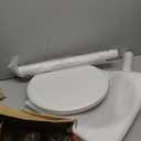 Mobile TV Cart Rolling TV Stand for 10-46 Inch Flat/Curved Screen Up to 88lbs, Height Adjustable Portable TV Cart with Tilting and Rotating, TV Stand with Wheels, Max VESA 200x200mm (White)