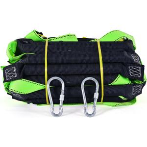 Fire Escape Ladders, 49.2FT Emergency Rope Ladder with 2 Hooks for 3-5 Story Homes, Portable Multi-use Quick Deployment Rope Ladders for Balcony Tree Window