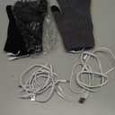 Bencailor 2 Pairs USB Winter Heated Gloves Mitten Hand Washable Knitting Touchscreen Laptop Gloves