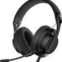 WIRWTRU S30 Gaming Headset with Microphone,198g Lightweight Design, Wired Gaming Headphones for Xbox, Xbox Series X|S, PS5, PS4, Switch, PC, Noise Cancelling Mic, Soft Earmuffs (Black)