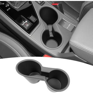 Cup Holder Compatible with 2024 2025 Subaru Crosstrek Premium/Sport/Limited/Wilderness Accessories, Noise-Free Water & Dust Proof Insert Console Drink Holder Fit for Subaru Impreza