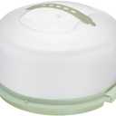 Tribello Extra Large Cake Storage Container, Cake Carrier With Handle Holds Cake 12 X 12 X 5 (Mint Green)