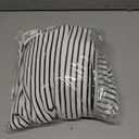 Tankaneo Womens Pajama Sets Striped 2 Piece Lounge Sets Short Sleeve Oversized T Shirts Drawstring Shorts Matching Set (XL)