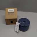 12oz Insulated Vacuum Food Jar with Buckle Lid Wide Mouth Soup Thermo for Hot Food Kids Leakproof Stainless Steel Lunch Container- Blue 1 Pack