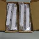 Over The Door Hanger Folding Clothes Drying Rack, Folding Hanging Coat Rack for Indoor Laundry Room Compact Small Space Foldable Portable Clothing Hanger Hook Collapsible- 4 Pack (White)