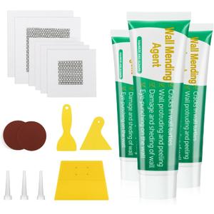 Drywall Repair Kit, 3 Pack Wall Repair Paste, Wall Mending Agent,Wall Surface Hole Fill Quick and Easy Solution