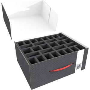 Feldherr Storage Box FSLB150 Compatible with Large Based Miniatures (Figuren mit groer Base)