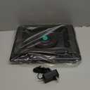 llano V12 Gaming Laptop Cooling Pad, RGB Laptop Cooler, Laptop Cooling Fan Stand with 5.5 Inch Powerful Turbofan, for 15.619in Laptop, Adjustable Speed, Dustproof, 3Port USB Hub, Black (RGB)