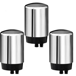 3 Pack Faucets Filters Cartridge(FR-200,FF-100)Replacement for Brita Faucet Filter,Water Filter Compatible with Brita Faucet Filtration Systems- Chrome
