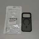 DEERLAMN Strong Magnetic Case for iPhone 17 Pro Max 6.9-Inch,[Compatible with Magsafe][Military Grade Drop Protection] Translucent Matte Shockproof Protective Phone Cover-Frosted Black