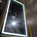 20x30 Inch LED Bathroom Mirror with Lights Front and Backlit Lighted Vanity Mirror for Bathroom Wall with 3 Colors Dimmable Anti-Fog Memory Shatter-Proof IP54 Waterproof Horizontal/Vertical