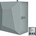 Rv Power Outlet Box with Breaker, Temporary Rv Electrical Panel with 20 30 50 Amp Receptacle, Lockable Metal Enclosure Weatherproof RV Power Box for RV,Camper,Travel Trailer