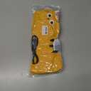 Stuffed Animal Heating Pad for Period Cramps & Menstrual Pain Relief, Cute Plush Gift for Teen Girls Period Kit, Safe USB Powered Heat Pad for Car Travel (Yellow Cat)