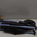 Stander Wonder Walker Plus, Lightweight Folding Mobility Aid for Adults, Seniors, and Elderly, Collapsible Travel EZ Fold-N-Go with Wheels, Glides, & Basket, Cobalt Blue