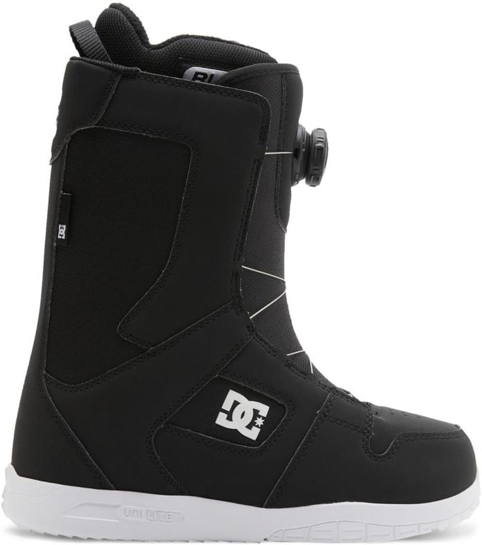 DC Women's Phase BOA Black/White Snowboard Boots (ADJO100031-BKW) (7.5)