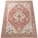 Istana 6x9 Area Rug - Pink Rugs for Living Room 6x9 - Foldable Boho Rugs for Bedroom - Stain Resistant 6x9Washable Rug - Eco-Friendly Area Rugs - Easy to Clean Living Room Rug