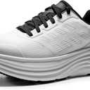 NORTIV 8 Women's Walking Shoes Cushion Running Tennis Shoes ActiveFloat Non-Slip Comfortable Breathable Workout Gym Sports Athletic Fashion Sneakers (10 Wide, White)